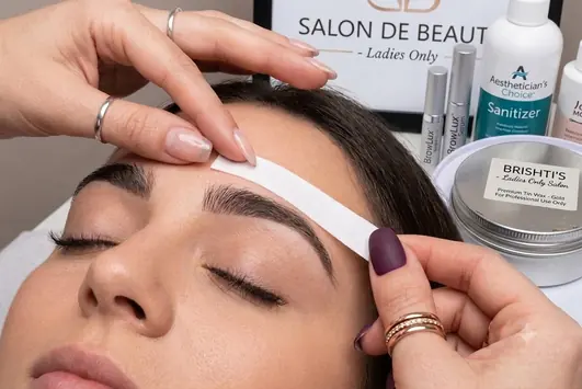 Facial waxing and upper lip waxing in Scarborough at Brishti's Beauty Parlour